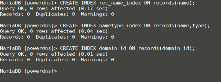 Create Index Records
