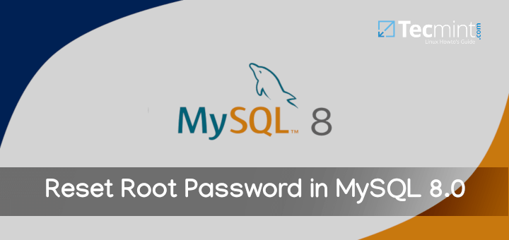 Reset Root Password in MySQL 8
